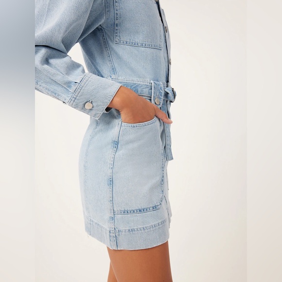 NWT DL1961 Coletta Dress in Fountain, Small - Picture 5 of 10